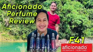 AFICIONADO F41 PERFUME REVIEW I BY YLARN MyAficionadoPicks [upl. by Aninep581]