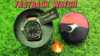 Fastrack Analog Watch For Men NK3089SL05J Unboxing and Review video [upl. by Keener408]