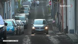 Zafferana cade cenere  si torna a spazzare [upl. by Seldun966]