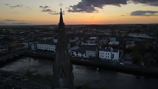 Ballina Co Mayo drone video [upl. by Harehs413]