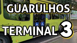 ✈ Como chegar no Terminal 3 de Guarulhos  Ônibus entre os terminais [upl. by Nonna468]