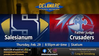 ICSHL PCL Division Final Salesianum at Father Judge • Delaware Hockey Network [upl. by Nnayram763]