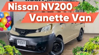 Nissan NV200 vanette van sand beige⭐︎日産 NV200 バネットバン サンドベージュカラー◆RUSIT performance [upl. by Thad]