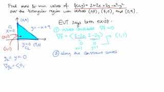 Calculus 3 Topic 16 Constrained extrema [upl. by Inig149]