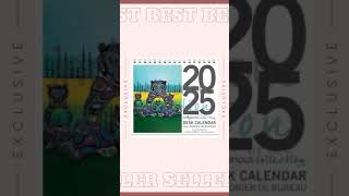 Desk  Calendar 2025 Jessica Somers [upl. by Atsiuqal]