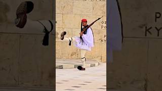 The Evzones  the elite Greek Presidential Guard  Hellassatisfying viral greek travel [upl. by Donoho84]