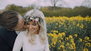 Stunning Rural Wedding Video at Dewsall Court in Herefordshire UK [upl. by Nibor]