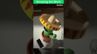 Crazy Art Work  Amazing Shadow Art  facts shadow art artist shorts [upl. by Nimsaj]