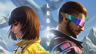 FREE FIRE X ALOK  LEGACY  CLIPE OFICIAL  Garena Free Fire [upl. by Kristien]