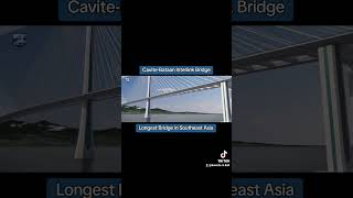 The new longest bridge in Southeast Asia The CaviteBataan Interlink Bridge [upl. by Sregor924]