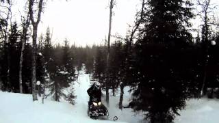 SkiDoo Tundra Extreme 600 ETEC moottorikelkka NRO62011 [upl. by Lairbag739]