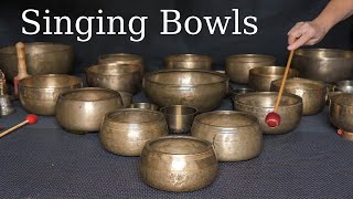 Singing Bowl Meditation  Relax to the sound of Himalayan Singing bowls [upl. by Elocen523]