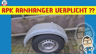 Moet ik mijn aanhanger of caravan APK laten keuren EISEN KEURING AANHANGER EISEN KEUREN CARAVAN [upl. by Ninerb]