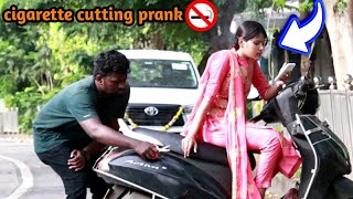 Cutting peoples cigarettes prankStop smoking prankrdprank8786 [upl. by Jacy]