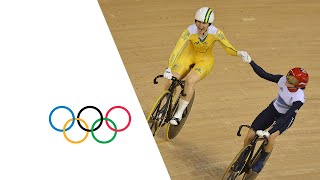 Cycling Track Womens Sprint Final GBR v AUS Full Replay  London 2012 Olympics [upl. by Arvell]