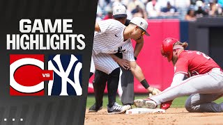 Reds vs Yankees Game Highlights 7424  MLB Highlights [upl. by Bron]