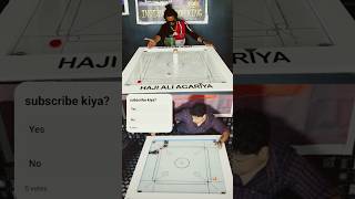 Glass carrom board  carrom king trick short  carrom king 🆚 king carrom [upl. by Oigaib105]