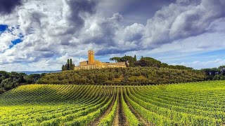 Colline del CHIANTI 🍷🍇🍷 vigneti borghi castelli [upl. by Tterb504]