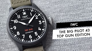 REVIEW The IWC Big Pilot’s Watch 43 TOP GUN Ceramic [upl. by Greerson111]