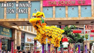 Award Winning Lion Dance  CNY 2023  Singapore Resorts World Sentosa [upl. by Boy]