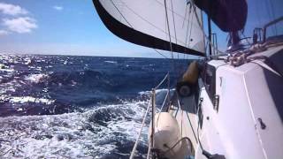 Sailing Kaiwi Channel in Hawaii [upl. by Massarelli]