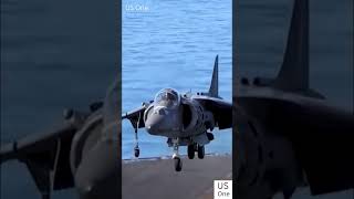 Harrier Jet Verticle Taking Off [upl. by Soalokcin]