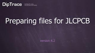 Preparing files for JLCPCB DipTrace Feature Review [upl. by Olav]