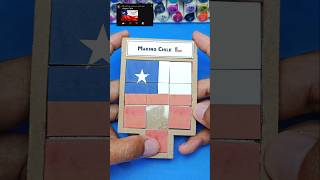 Making Chile 🇨🇱 But Cardboard Puzzle Games [upl. by Aeki]