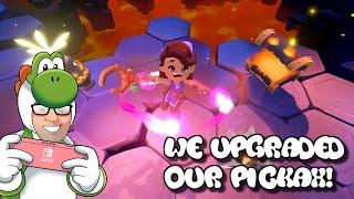 Exploring the Scorched Caverns and Getting a Orichalcum Pickax  Fae Farm Launch Day Premier [upl. by Ingold]