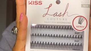 How To Do Your Own Individual Lashes DIY Kiss Lash Couture Faux Extension Tutorial [upl. by Sandon]