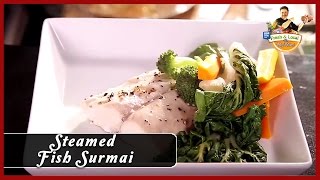 Steamed Fish Recipe Surmai with Fresh Vegetables  Chef Vicky Ratnani  Indian Style Food Recipes [upl. by Yanttirb]