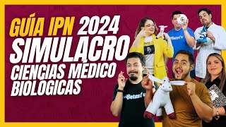 Resolviendo el examen simulacro de la guía del IPN 2024 de Cs médico biológicas [upl. by Saunderson]