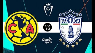 REACCIONO A AMERICA VS PACHUCA LIGA MX [upl. by Leventhal735]