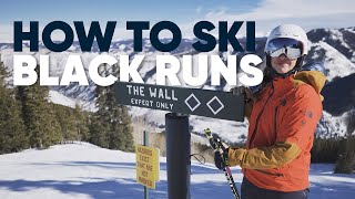 How to Ski Black Runs [upl. by Elisabeth811]