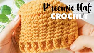 Crochet a Preemie Hat in Just 30 Minutes – Quick amp Easy Tutorial [upl. by Llemmart]