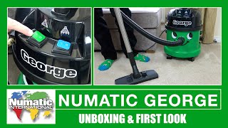 Numatic George New Model Multifunction Vacuum Cleaner Unboxing amp First Look [upl. by Nylacaj544]