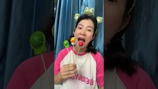 Candy Super sour candy mukbang shorts [upl. by Esorlatsyrc]