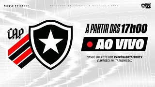 AO VIVO  AthleticoPR x Botafogo  9° Rodada Brasileirão [upl. by Webber]