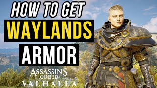 How to Get WAYLANDS ARMOR location  Mastery Challenge Update New Armor  AC Valhalla [upl. by Ecirtnahc]