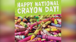 Happy National Crayon Day [upl. by Ahsiekat]