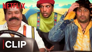 Dhamaal Funny Scene  Mr Iyer Drops Javed Jaffrey amp Arshad Warsi  Netflix India [upl. by Adoc109]