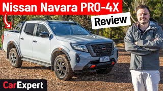 Nissan Navara Pro4X review 2022 On and offroad review before the Warrior arrives [upl. by Zalea]