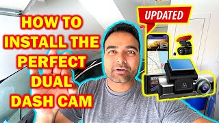 HOW TO Install a Front and Rear Dash Cam UPDATED Complete Guide [upl. by Gnilhsa707]