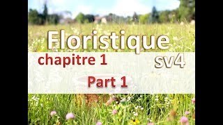 2chapitre1 partie1 floristique sv4 [upl. by Nnov]