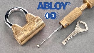 1416 RetroCool Abloy Padlock Picked Model 3020C [upl. by Lally904]