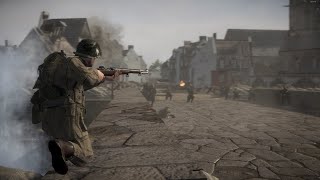 Easy Red 2  Saving Private Ryan Bridge Defense [upl. by Ahsatin]