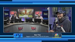 Mazzs Tiers Biggest AHoles in Sports  Felger amp Mazz 11223 [upl. by Levan260]