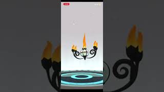 SHINY ✨ LITWICK EVOLUTION in Pokemon GO evolution shinypokemon [upl. by Viv39]