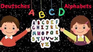 Das Deutsche Alphabet für Kinder  Deutsch Lernen  ABC mit Tieren  The German alphabet kinder [upl. by Backer74]