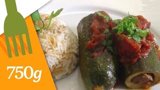 Recette de Courgettes farcies à l’orientale  750g [upl. by Onaicilef]